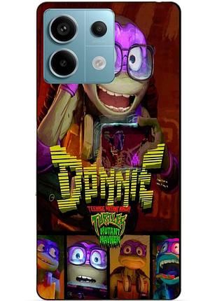 Чехол силиконовый бампер для xiaomi redmi note 13 pro 5g с рисунком донни donnie черепашки ниндзя