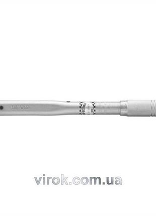 Ключ динамометричний yato : квадрат 1/2", f= 42- 210 нм, l= 470 мм [12]