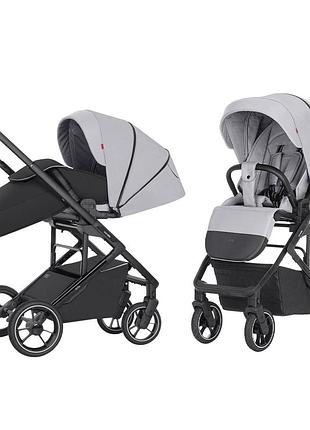 Прогулочная коляска с поворотным сиденьем carrello alfa crl-5508 bf /1/ feather grey