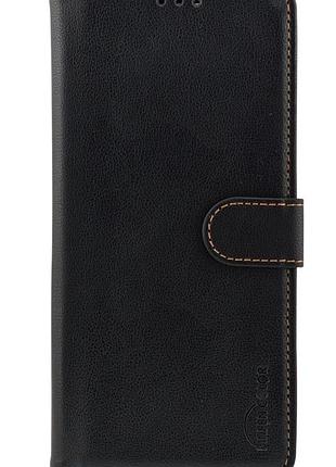 Чехол книжка binfen flip для tecno spark 40c (км4к) на магните черный