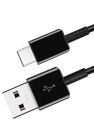 Кабель для samsung usb to type-c (1м) - зарядный кабель type-c, черный 3