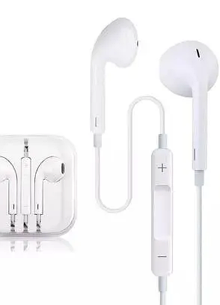 Наушники apple earpods 3.5мм (новые)