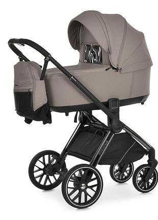 Коляска универсальная 2в1 el camino prestige me 1124-3 taupe beige
