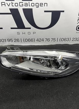 Фара передняя левая ford fiesta mk7,2013-2018, drl-led, tyc, новая, 2014602062