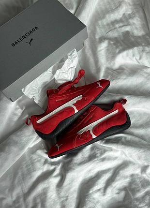 Кроссовки puma x balenciaga speedcat red