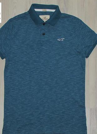 Оригинальное стильное мужское поло hollister, size m (супер цена!!)