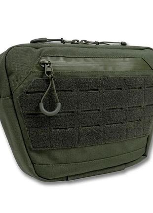 Сумка-напашник xl kiborg gu cordura 25,5х19х6,5 см khaki