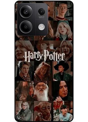 Чехол силиконовый бампер для xiaomi redmi note 13 5g с рисунком harry potter гарри поттер