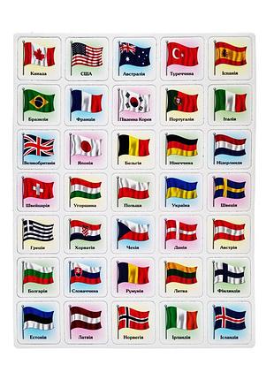 Набор магнитов "флаги" 1328ats