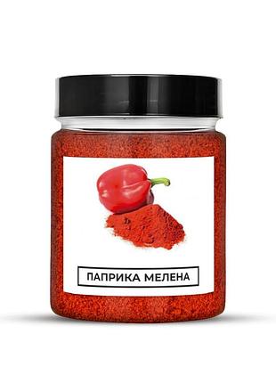 Паприка молотая craftoil 130 г — натуральная специя для еды и кулинарии