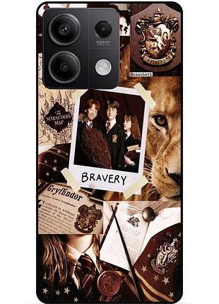 Чехол силиконовый бампер для xiaomi redmi note 13 5g с картинкой гарри поттер harry potter