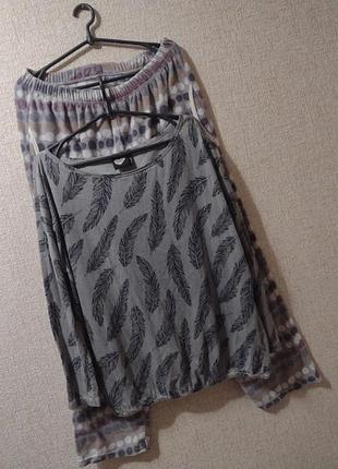 Домашня одяг//кофта + штани 3