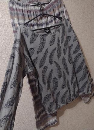 Домашня одяг//кофта + штани 2