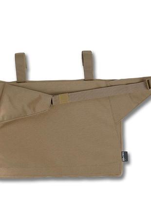 Каремат-сидушка kiborg 20mm cordura coyote под броню (82222)