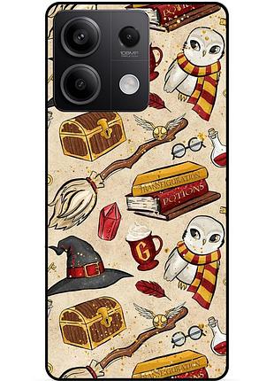 Чехол силиконовый бампер для xiaomi redmi note 13 5g с картинкой gryffindor гриффиндор гарри поттер harry