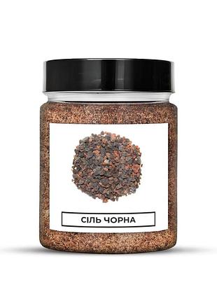 Чёрная соль craftoil 300 г — натуральная специя для еды и кулинарии