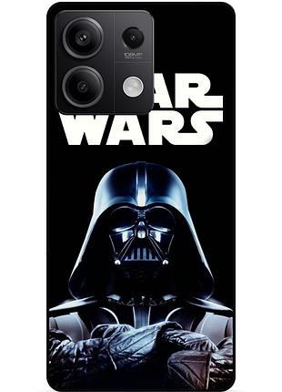 Силіконовий бампер чохол для xiaomi redmi note 13 5g з малюнком star wars зоряні війни дарт вейдер