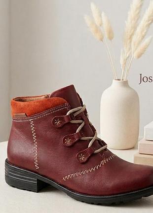 Женские ботинки, кожаные, демисезонные ботинки josef seibel,немеченица,р.37-38