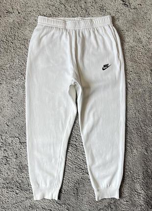 Штани nike білі джогери спортивні розмір l