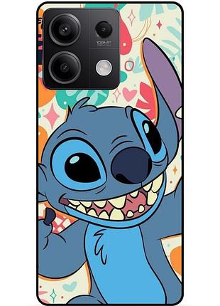 Чехол силиконовый бампер для xiaomi redmi note 13 5g с рисунком stitch стич