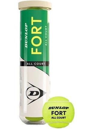 М'ячі для тенісу dunlop fort ts 4b