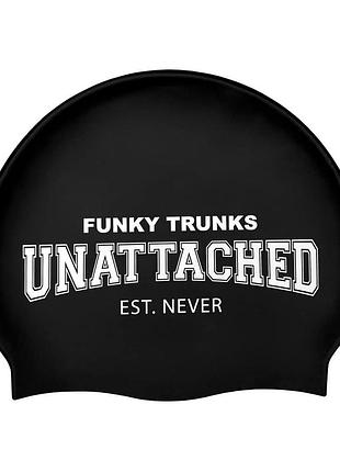 Шапочка для плавання funky trunks unattached чорна