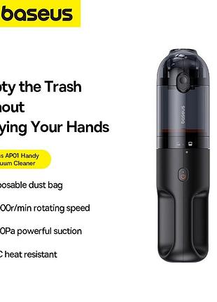 Автомобільний пилосос baseus ap01 handy vacuum cleaner |5kpa, 85w| (c30450100111-00) black