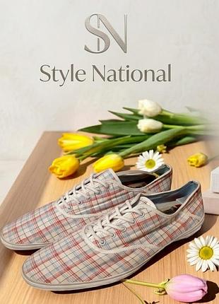 Женские балетки,новые кеды, большие кроссовки style national,р.42-42,5
