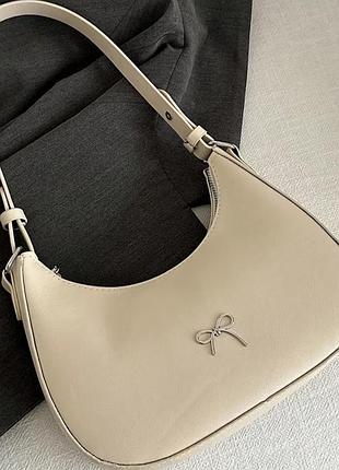 Сумка жіноча бежева