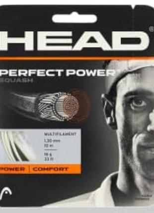 Струна для сквошу head perfect power wh 1.25 10 m