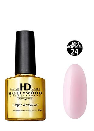 Рідкий акригель light acrygel 24 hd hollywood