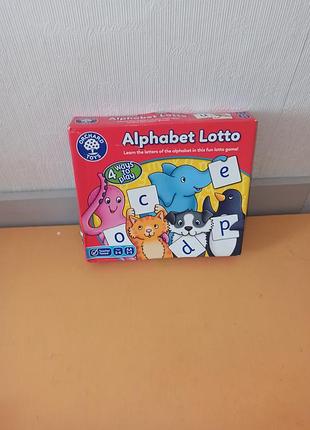 Навчальна гра orchard toys alphabet lotto.