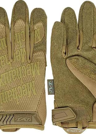 Перчатки тактические mechanix original (touch screen) coyote l