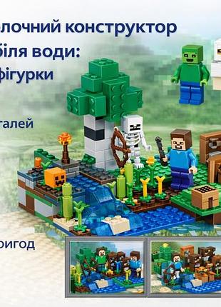 Конструктор для дітей minecraft sj88004