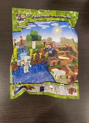 Конструктор для детей minecraft sj88004 2