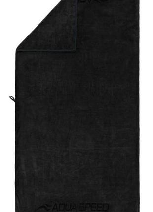 Рушник aqua speed dry soft 3836 чорний уні 50x100 см