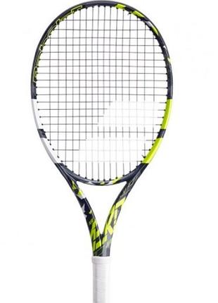 Ракетка babolat pure aero junior 26 grey/yellow/white gr00