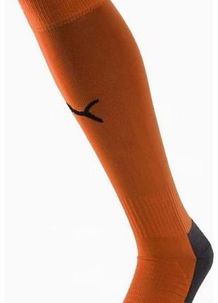 Гетры puma team liga socks core оранжевый чел 31-34