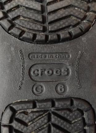 Детские сапожки crocs 7