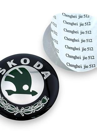 1 штука наклейкав с логотипом skoda шкода 65 мм алюминиевые 1 шт.