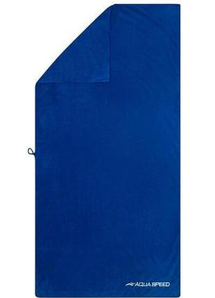Рушник aqua speed dry coral 7036 синій уні 50x100 см