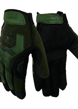 Перчатки тактические mechanix mx-61 олива