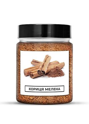 Корица молотая craftoil 100 г — натуральная специя для еды и кулинарии