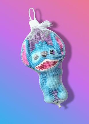 Антистресс игрушка squishy в сетке, мягкая сжимаемая игрушка, голубой персонаж 2