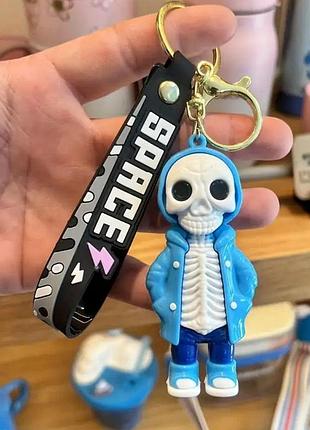 Брелок «skeleton space» зі шнурком