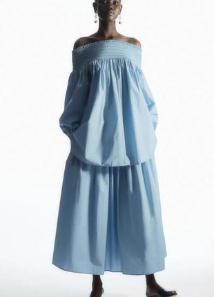 Блуза котон бренду cos