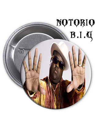 Значок the notorious b.i.g. | ноторіус біг 09