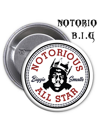 Значок the notorious b.i.g. | ноториус бег 10