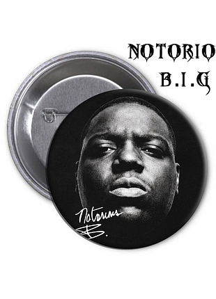 Значок the notorious b.i.g. | ноториус бег 12
