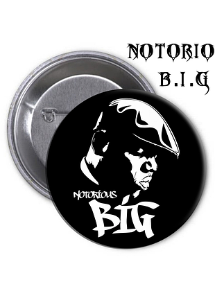 Значок the notorious b.i.g. | ноториус бег 14